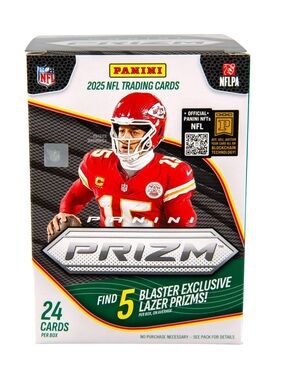 2025 Panini Prizm Football Sealed Blaster Box (5 Packs/Box) NEW FACTORY SEALED!!